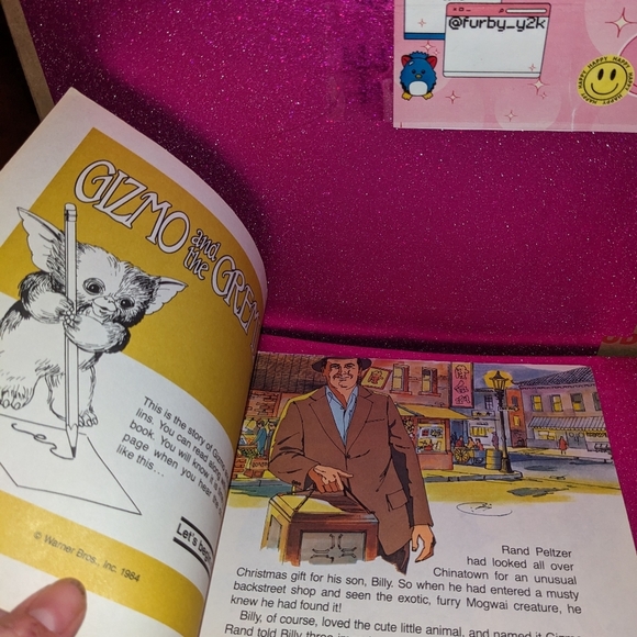 1984 Gremlins Story Books 1-3 and 5 with Record, No Scratches on record - Picture 7 of 16